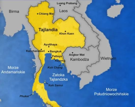 Gdzie leży Tajlandia? Odkryj jej strategiczne położenie w Azji