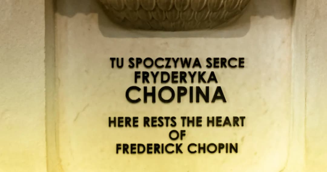 Gdzie leży serce Chopina? Odkryj jego fascynującą historię i miejsce